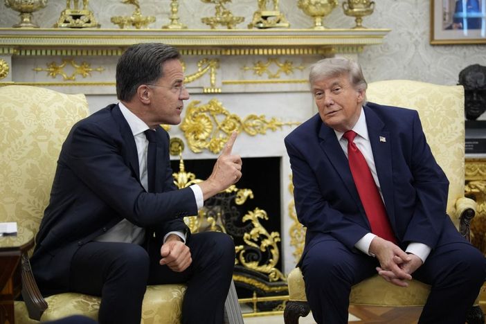 Nato, Rutte elogia Trump “Leader mondo libero”, ma presidente Usa attacca l’Italia Nato, Rutte elogia Trump “Leader mondo libero”, ma presidente Usa attacca l’Italia