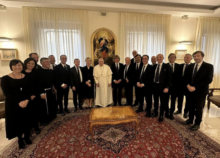 Giubileo, Confesercenti ricevuta da Papa Francesco in udienza privata Giubileo, Confesercenti ricevuta da Papa Francesco in udienza privata