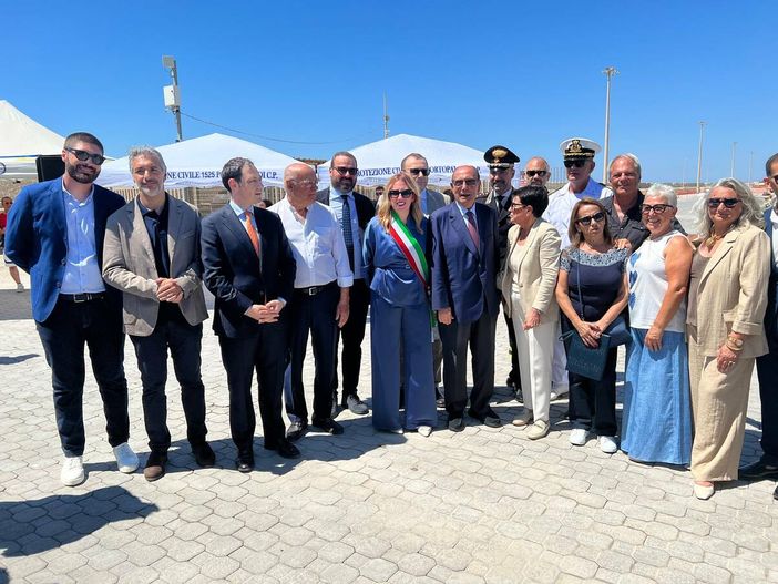 Ciclone Harry, Schifani a Portopalo: «Porto peschereccio ripristinato con due mesi di anticipo» Ciclone Harry, Schifani a Portopalo: «Porto peschereccio ripristinato con due mesi di anticipo»