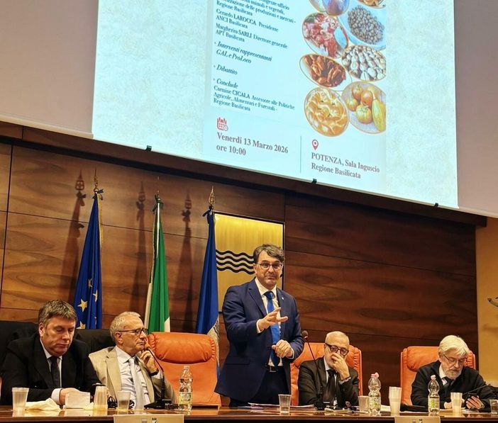 Basilicata, Cicala: "I prodotti tradizionali sono una leva di sviluppo per i nostri territori"