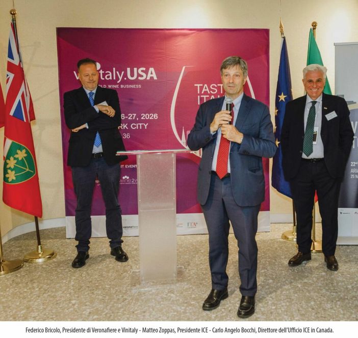 Vinitaly sbarca per la prima volta a Toronto, Ottawa e Montreal