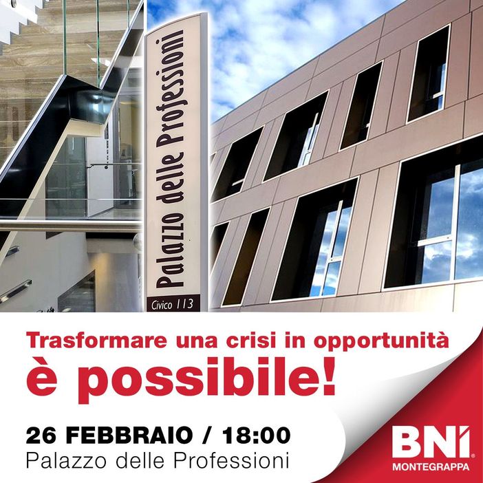 Crisi d’Impresa: Opportunità e Storie di Successo - Un Evento Imperdibile a Bassano del Grappa Crisi d’Impresa: Opportunità e Storie di Successo - Un Evento Imperdibile a Bassano del Grappa