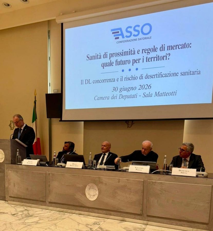 Sanità di prossimità, alla Camera la sfida del DL Concorrenza: l'allarme di ASSO sul rischio desertificazione Sanità di prossimità, alla Camera la sfida del DL Concorrenza: l'allarme di ASSO sul rischio desertificazione