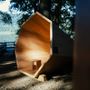 A Monticchio il megafono che ascolta il paesaggio: un'opera in legno per dare voce alla natura A Monticchio il megafono che ascolta il paesaggio: un'opera in legno per dare voce alla natura