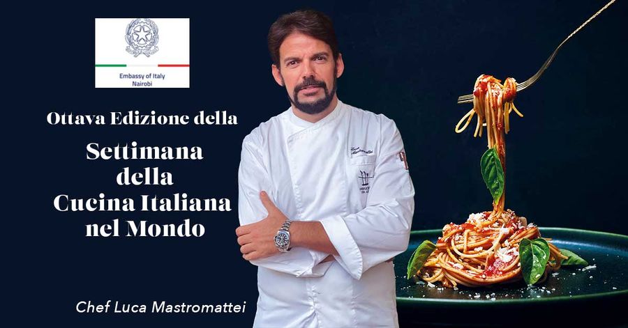 Settimana della Cucina italiana nel Mondo dal 13 al 19 Novembre 2023