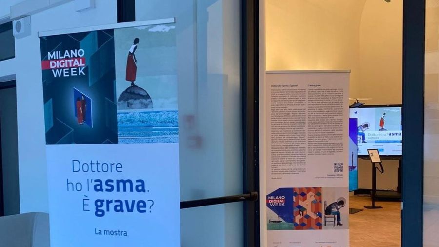A Milano una mostra digitale per sensibilizzare sull’asma grave