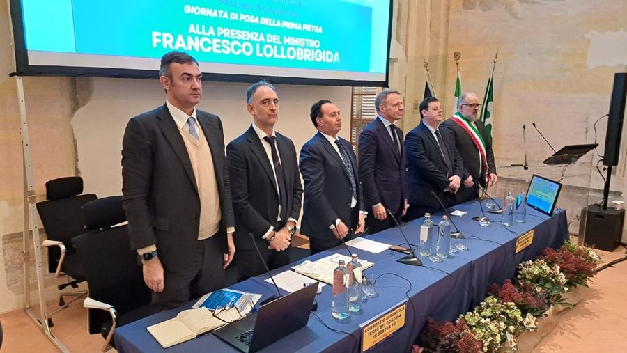 Al via la “Gronda Nord”: posa della prima pietra per il cantiere irriguo più importante dell’Oltrepò Mantovano