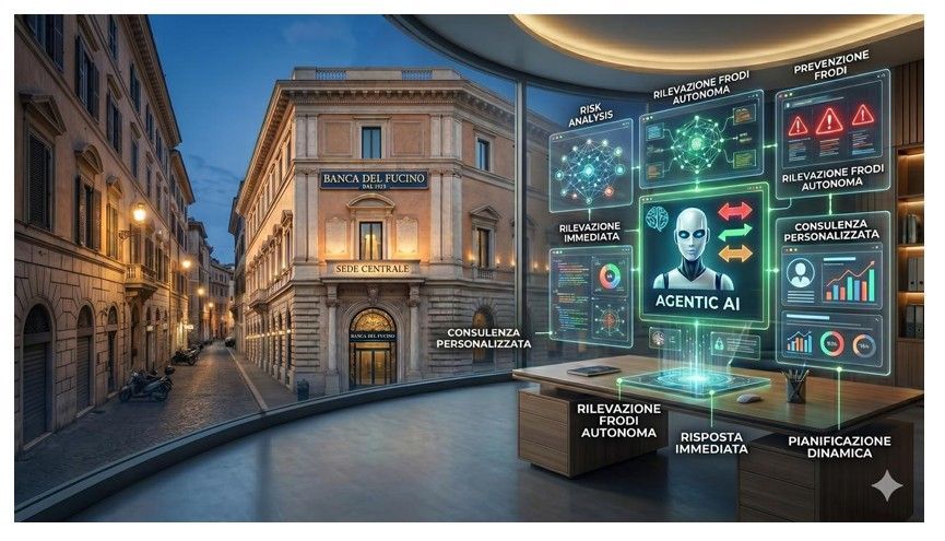 Da consulenza personalizzata a prevenzione frodi, Agentic AI cambia volto banche Da consulenza personalizzata a prevenzione frodi, Agentic AI cambia volto banche