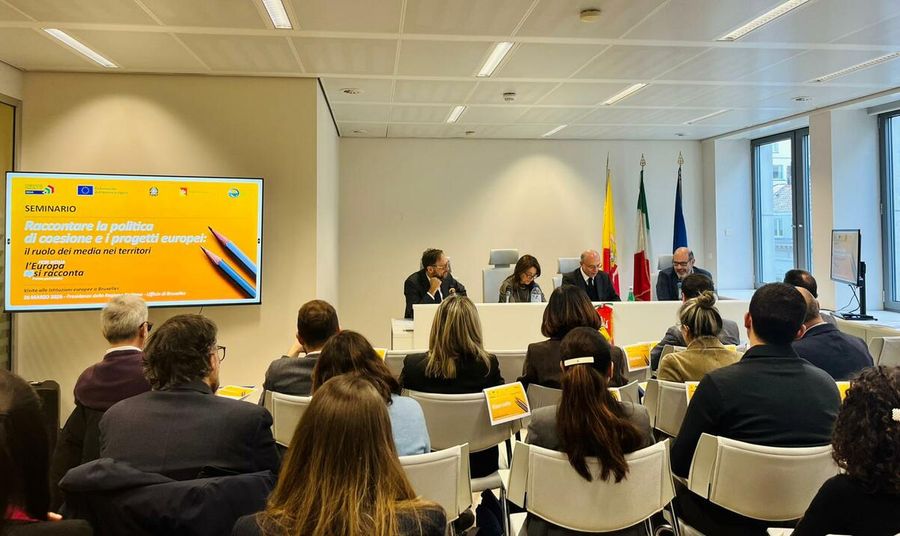 Fondi Ue, la Sicilia porta a Bruxelles il racconto dell'Europa nei territori Fondi Ue, la Sicilia porta a Bruxelles il racconto dell'Europa nei territori