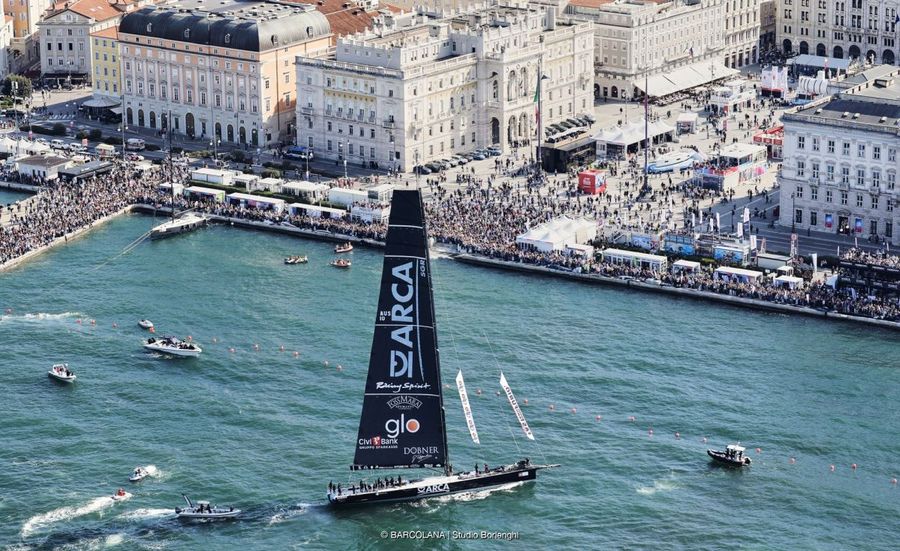 Barcolana, glo e Velo conquistano il podio con Maxi 100 Arca SGR E M07 Barcolana, glo e Velo conquistano il podio con Maxi 100 Arca SGR E M07