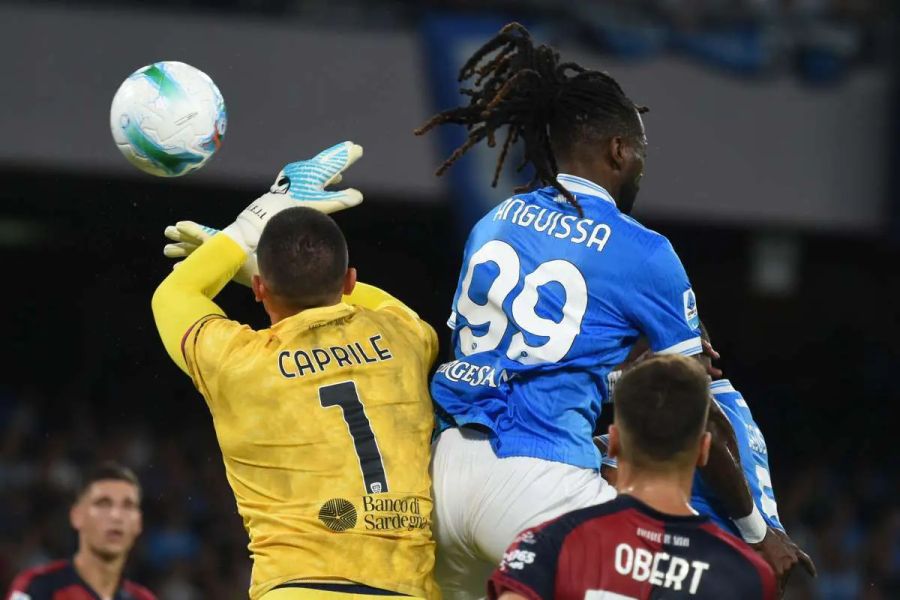 Napoli-Cagliari 1-0, decide Anguissa all’ultimo respiro