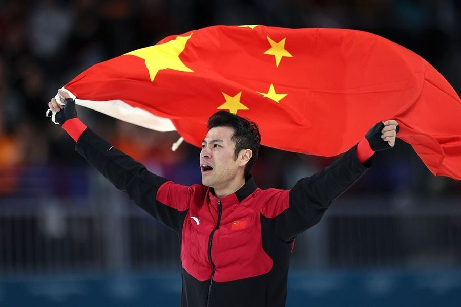 Pattinaggio velocità, arriva l’oro per Ning Zhongyan nei 1500 Pattinaggio velocità, arriva l’oro per Ning Zhongyan nei 1500