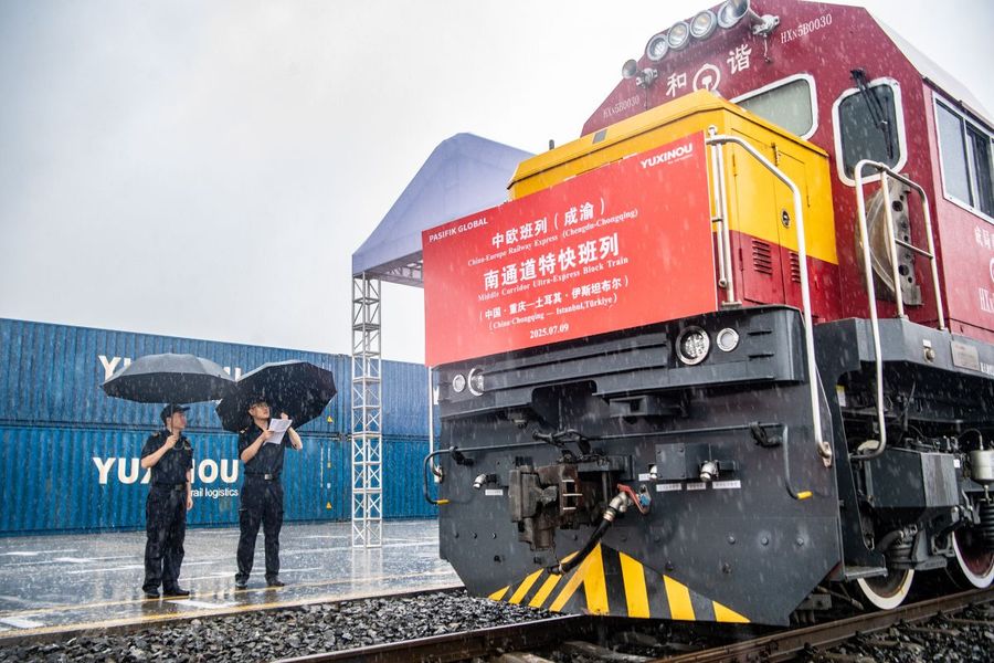 In crescita il traffico merci sulla Linea ferroviaria espressa Cina-Europa In crescita il traffico merci sulla Linea ferroviaria espressa Cina-Europa