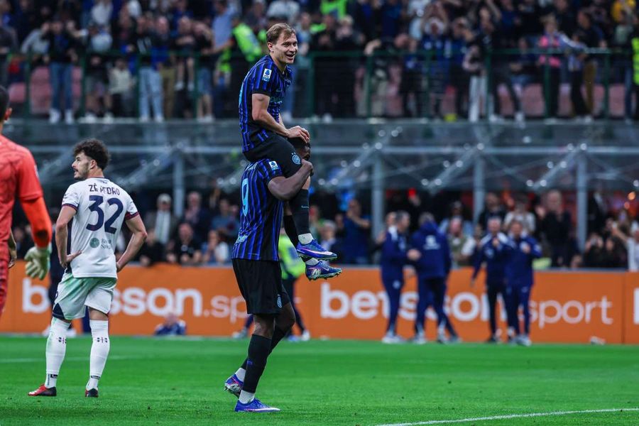 Inter-Cagliari 3-0, nerazzurri sempre più lanciati verso lo scudetto Inter-Cagliari 3-0, nerazzurri sempre più lanciati verso lo scudetto