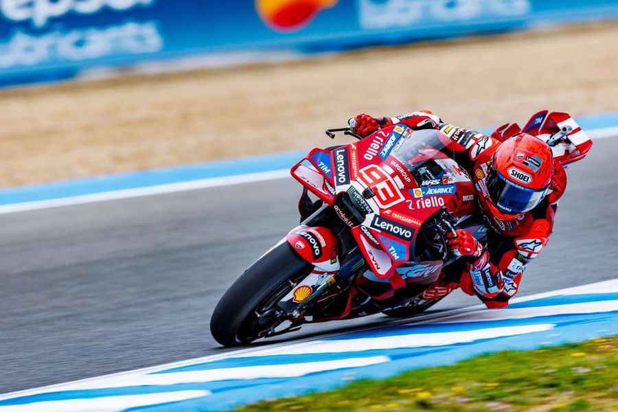 Marc Marquez vince la Sprint del Gp di Spagna su Bagnaia e Morbidelli Marc Marquez vince la Sprint del Gp di Spagna su Bagnaia e Morbidelli