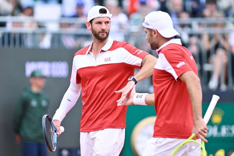 Bolelli-Vavassori approdano in finale nel doppio agli Internazionali Bolelli-Vavassori approdano in finale nel doppio agli Internazionali