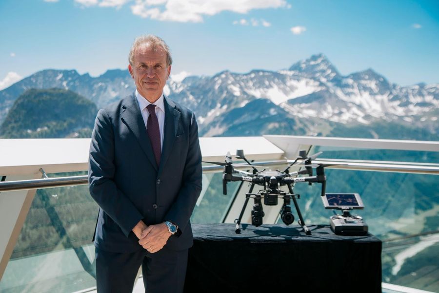 Monte Bianco, Autostrade dello Stato monitora infrastrutture con droni e IA