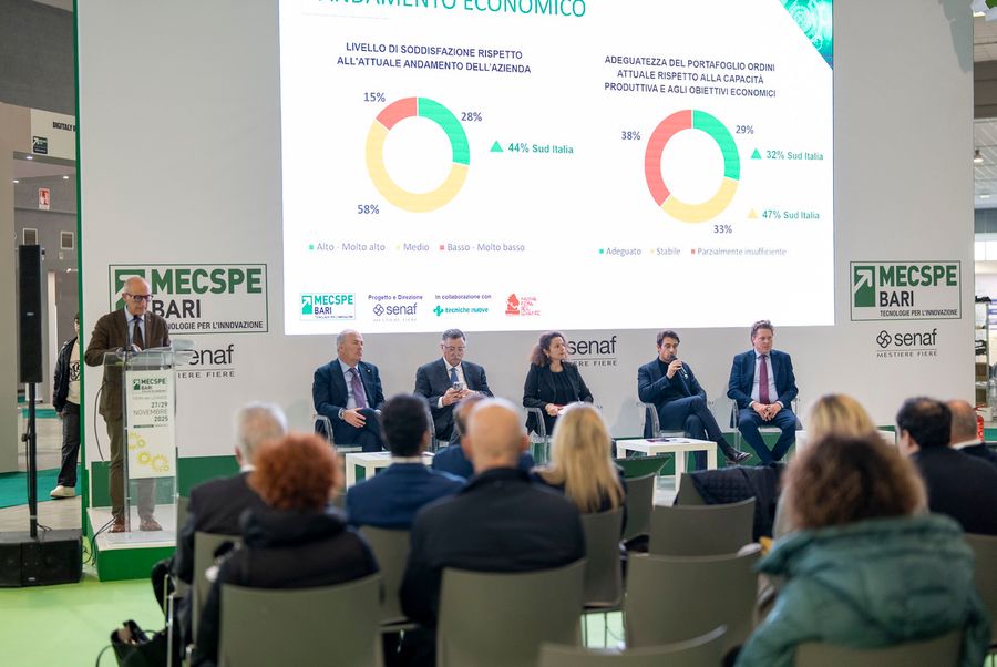 Manifatturiero in bilico tra cautela e innovazione: i dati dall’MECSPE Bari raccontano un settore resiliente