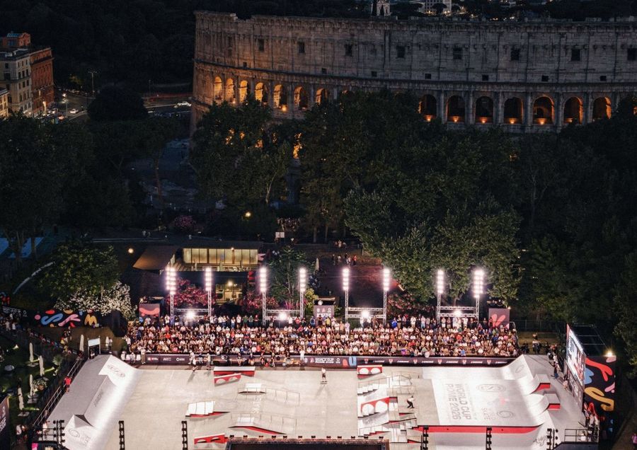 Roma capitale dello skateboarding, spettacolo e trick a Colle Oppio e Ostia Roma capitale dello skateboarding, spettacolo e trick a Colle Oppio e Ostia