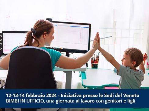 Veneto, una giornata al lavoro con genitori e figli Veneto, una giornata al lavoro con genitori e figli