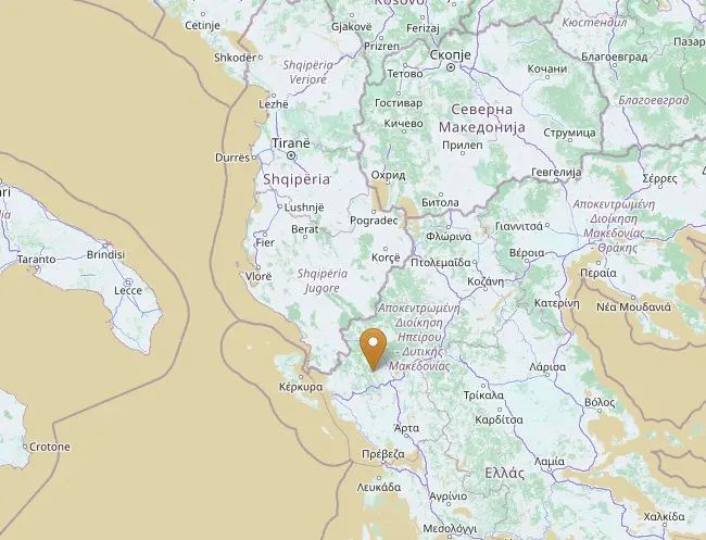 Scossa di terremoto di magnitudo 5.5 in Grecia Scossa di terremoto di magnitudo 5.5 in Grecia