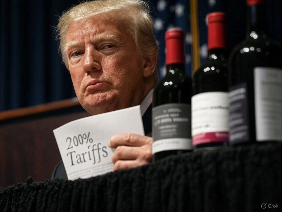 Guerra commerciale USA-UE: i dazi di Trump al 200% mettono a rischio l'export europeo
