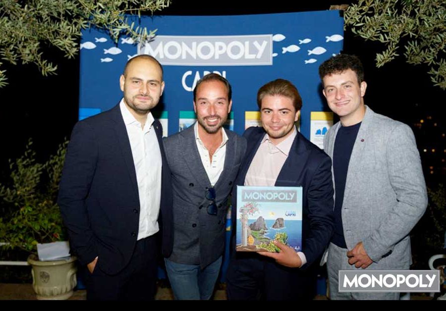 Monopoly Capri un Grande successo considerato il Monopoly Più bello al Mondo!