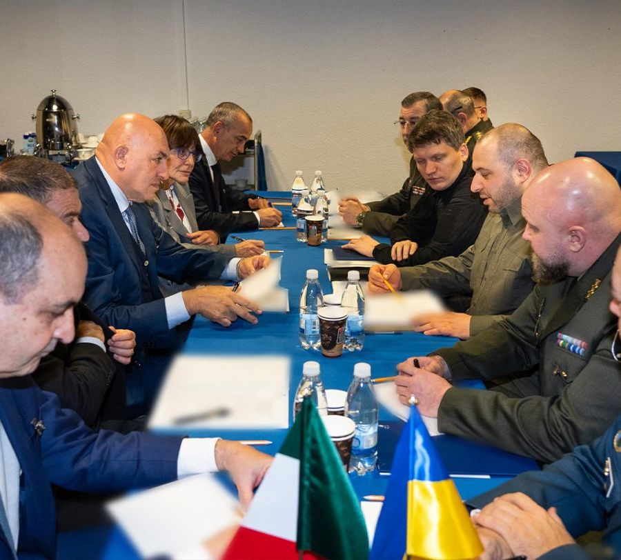 Ucraina, Crosetto a Ramstein “Impegno per una pace giusta”