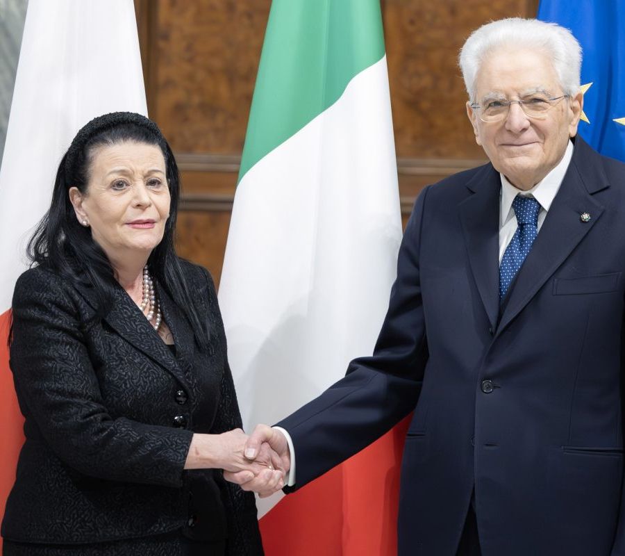 Mattarella “Eccellente collaborazione tra Italia e Malta”