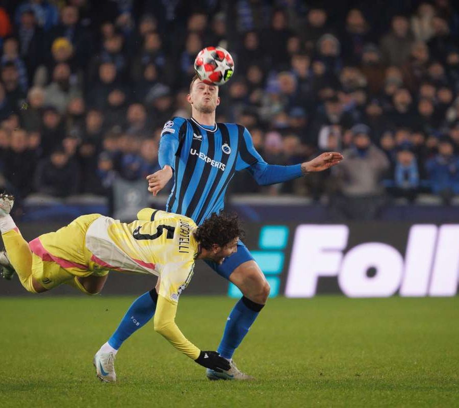 Pari senza reti a Bruges, Juve sicura dei play-off Champions