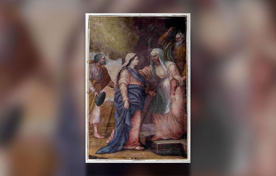 Banca del Fucino sostiene restauro tela della Visitazione a L’Aquila