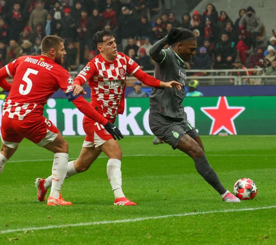 Leao stende il Girona e avvicina il Milan agli ottavi di Champions
