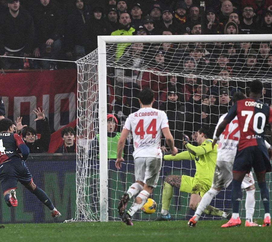 Il Genoa continua a risalire, battuto il Monza 2-0