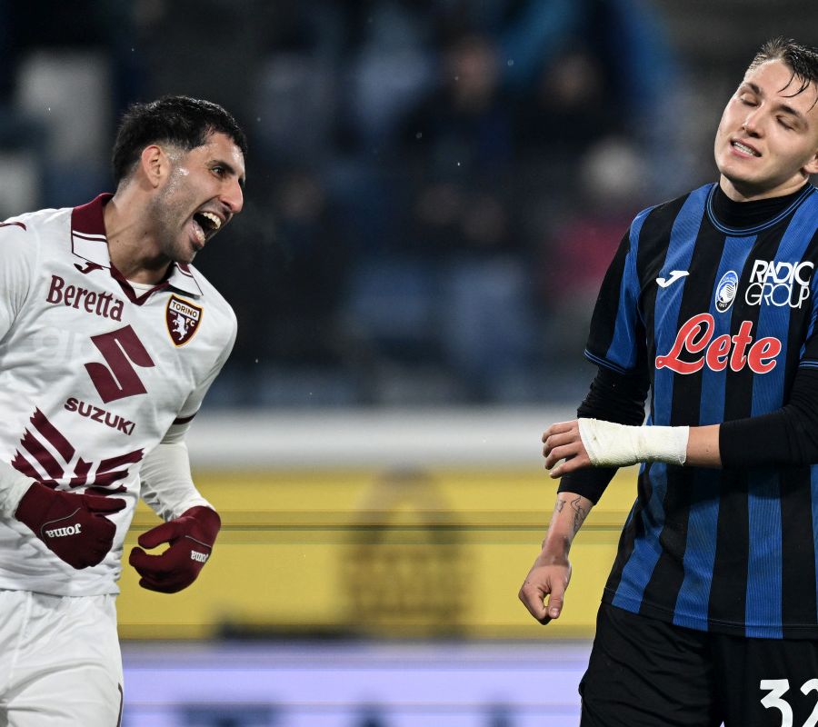 Milinkovic-Savic para il rigore di Retegui, Atalanta-Torino 1-1
