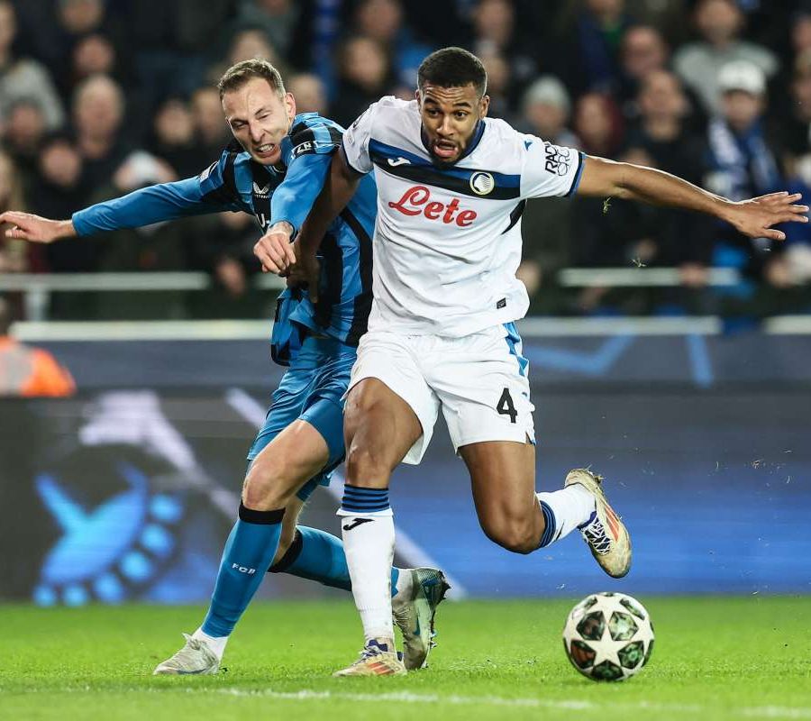 Un rigore dubbio condanna l’Atalanta, Bruges vince 2-1