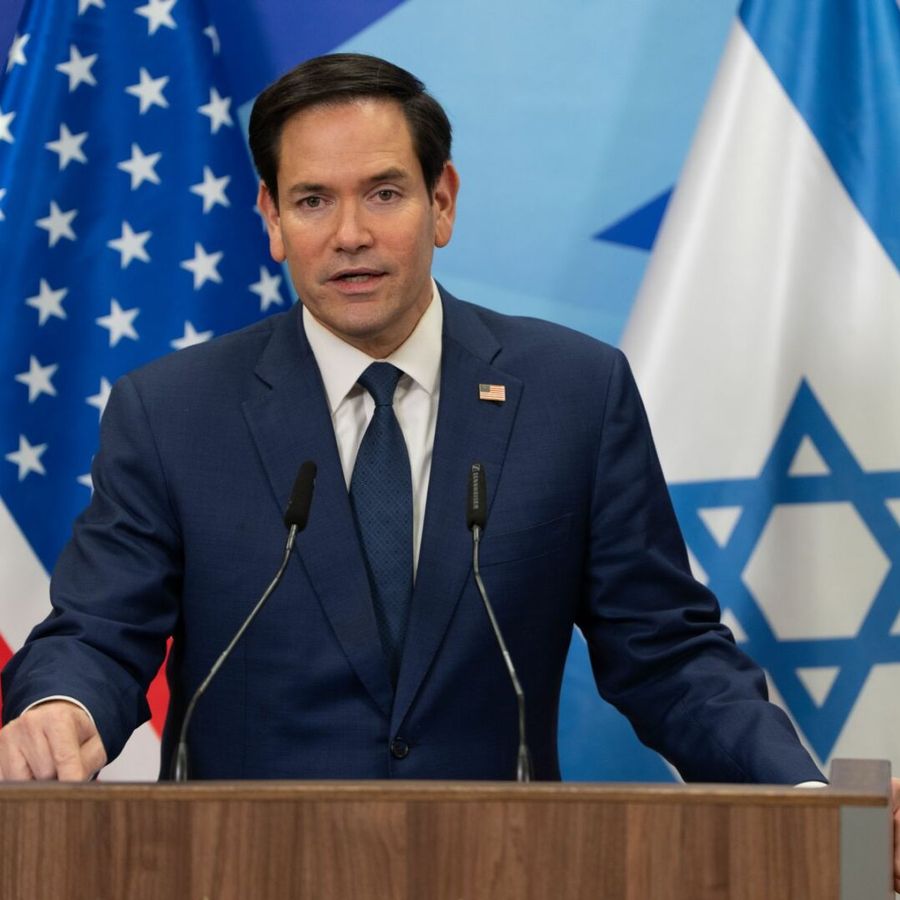 Il Segretario di Stato americano Marco Rubio lascia Israele per l’Arabia Saudita