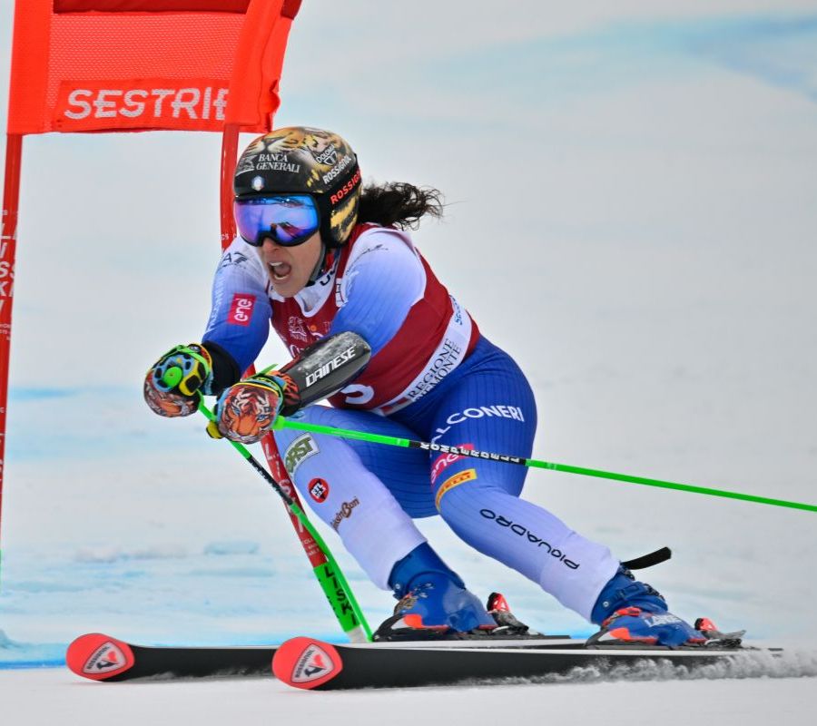 Brignone vittoria bis in gigante a Sestriere, Goggia quarta