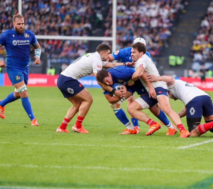 L’Italrugby crolla all’Olimpico contro la Francia