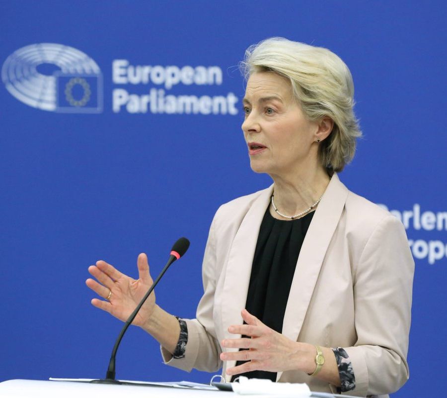 Ue, Von der Leyen annuncia un piano d’azione per l’acciaio