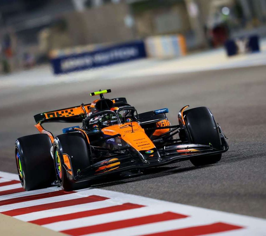 Prima giornata di test a Norris, Leclerc 4° e Hamilton 13°