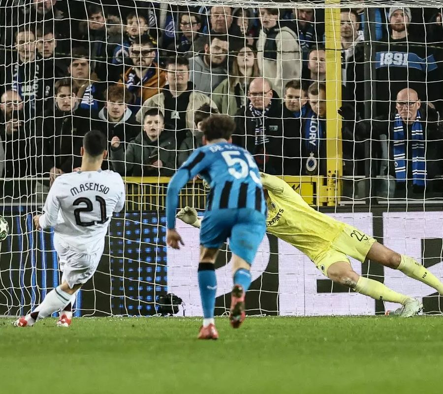L’Aston Villa vince 3-1 in casa del Bruges