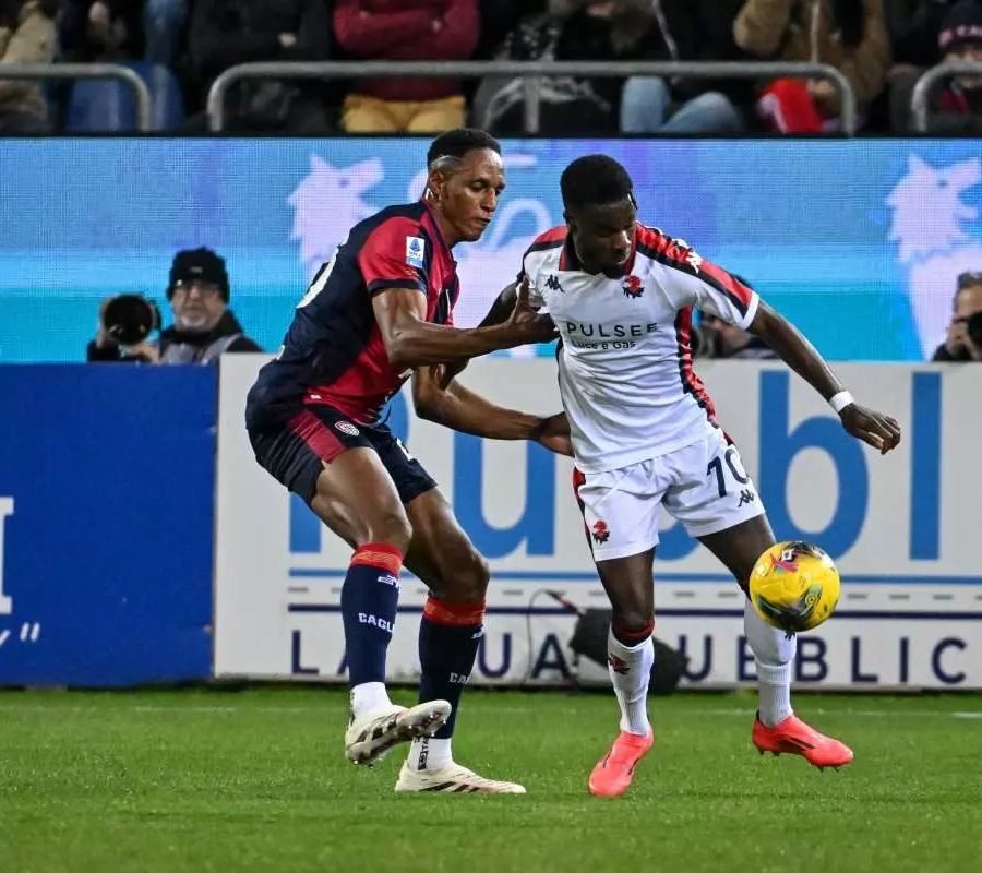 Cagliari e Genoa non si fanno male, 1-1 alla Unipol Domus