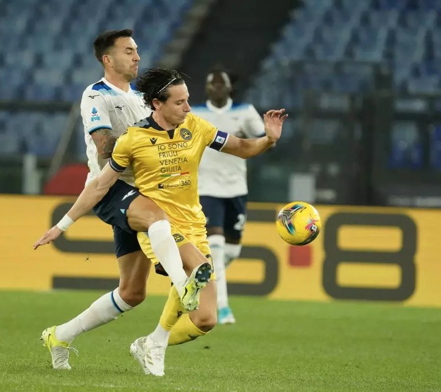 Pari contro l’Udinese, la Lazio manca il sorpasso sulla Juve
