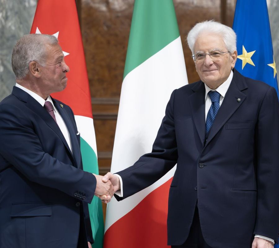 Mattarella al re di Giordania “Mediazione esemplare in Medio Oriente”