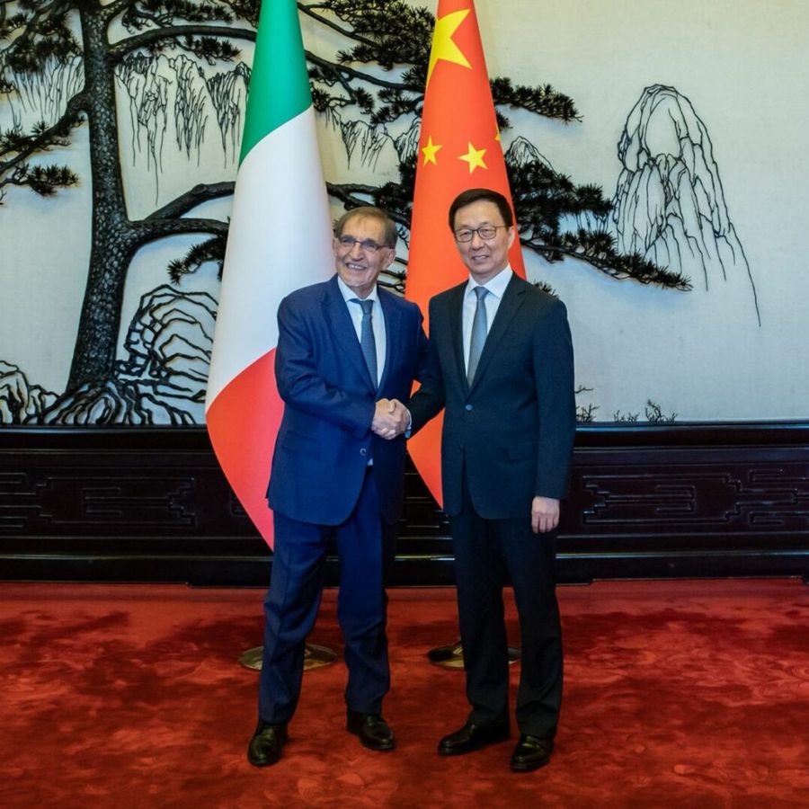 La Russa incontra il vicepresidente cinese Han Zheng