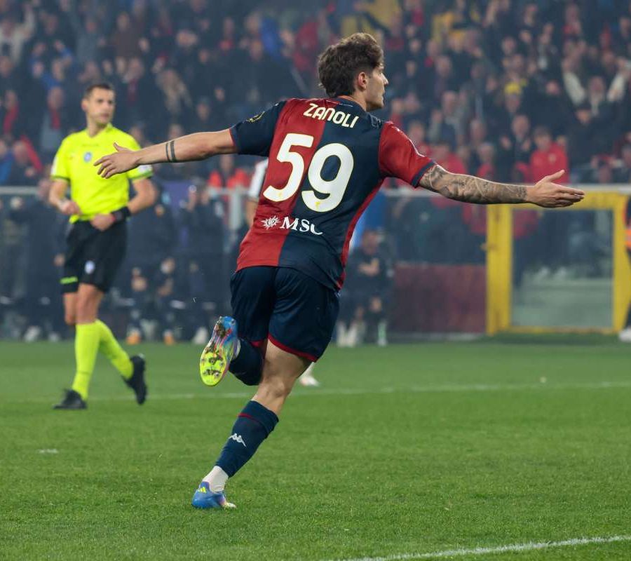 Genoa-Udinese 1-0, Zanoli insacca il gol salvezza