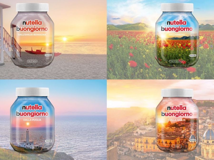 Nutella celebra la bellezza delle albe italiane con una limited edition