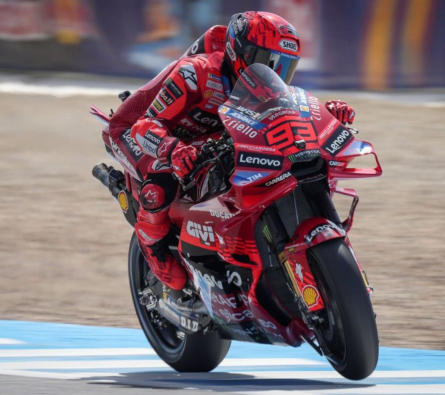 Marc Marquez vince la sprint anche a Jerez davanti ad Alex e Bagnaia