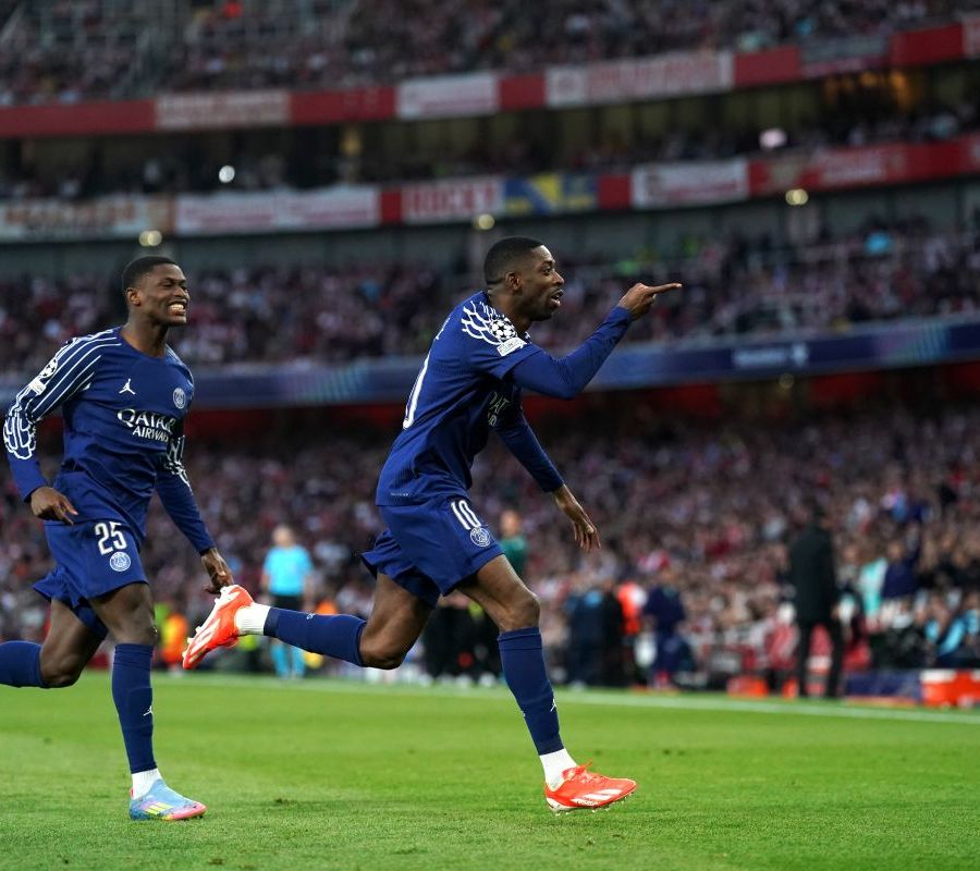 Il Psg vince la semifinale d’andata di Champions, 1-0 in casa Arsenal