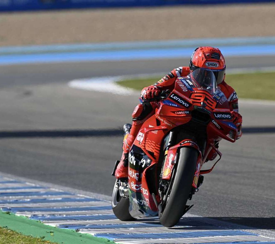 Marc Marquez primo nella practice di MotoGp a Le Mans